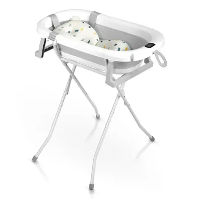 Ricokids, RK-287, wanienka składana ze stelażem, termometrem i wkładką, biało-szara