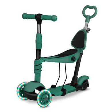Ricokids, Todi, hulajnoga 3-kołowa, zielona