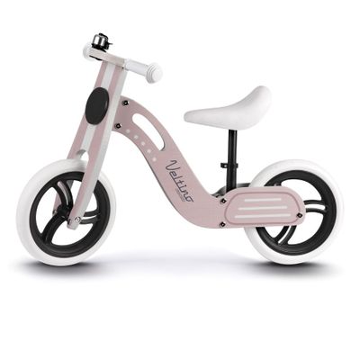 Ricokids, Veltino, rowerek biegowy, drewniany, różowy