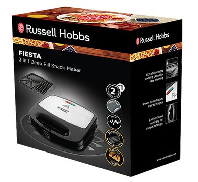 Russell Hobbs, opiekacz 3w1, 750w