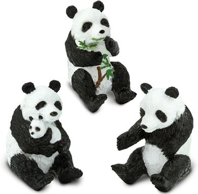 Safari Ltd, Toob, zestaw figurek, pandy