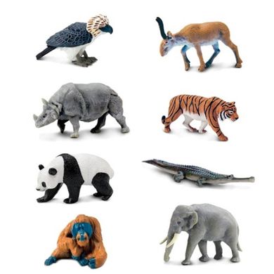 Safari Ltd, Toob, zestaw figurek, zwierzęta azji