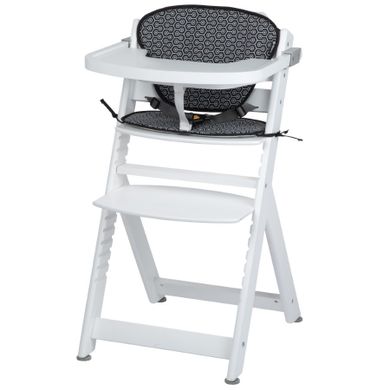 Safety 1st, Timba, krzesełko do karmienia z wkładką, White, Geometric