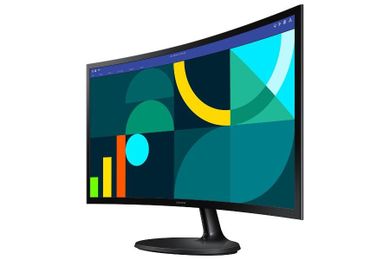 Samsung, LS24D360GAUXEN, monitor LED, czarny, 24", 100 Hz