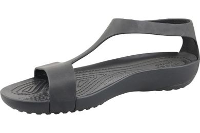 Sandały damskie, czarne, Crocs W Serena Sandals