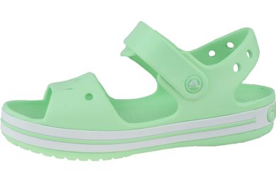 Sandały dziecięce, zielone, Crocs Crocband Sandal Kids