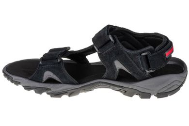 Sandały męskie, czarne, Columbia Santiam 3 Strap