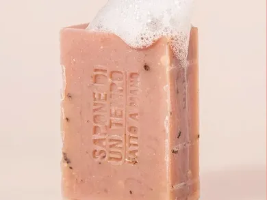 Sapone di un Tempo, organiczne mydło w kostce, jeżyna&ogórecznik, 100 gr
