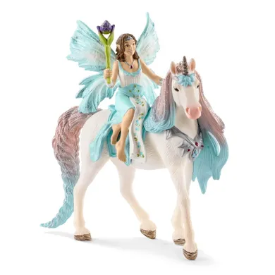 Schleich, Bayala, Wróżka Eyela z Jednorożcem Księżniczką, figurka, 70569