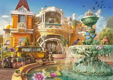 Schmidt, Junes Journey, Secret puzzle, Rodzinny dom na Wyspie Orchidei, puzzle, 1000 elementów