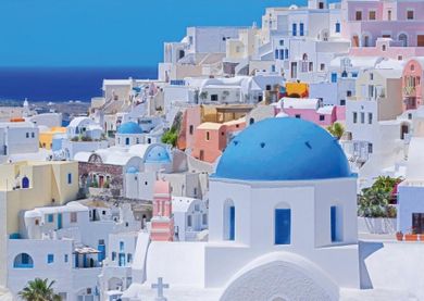 Schmidt, Santorini Grecja, puzzle, 1000 elementów