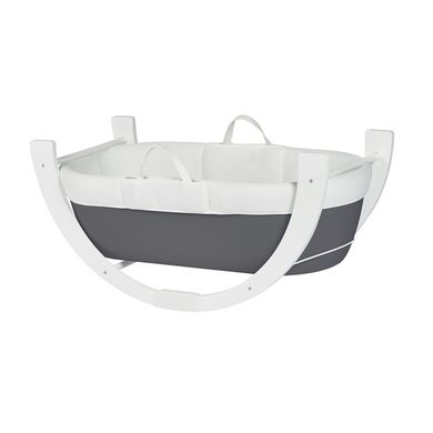 Shnuggle, Dreami slate, kosz mojżesza ze stojakiem, szary