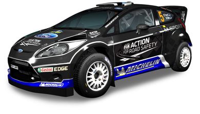 Silverlit, Ford Fiesta M-sport RS WRC, pojazd zdalnie sterowany, 1:24, 82438