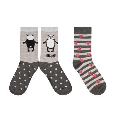 Skarpetki damskie, nie do pary, Hug me, 35-40, zestaw, 2 szt., Soxo