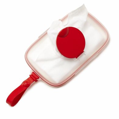 Skip Hop, Swipes Red, pojemnik na mokre chusteczki