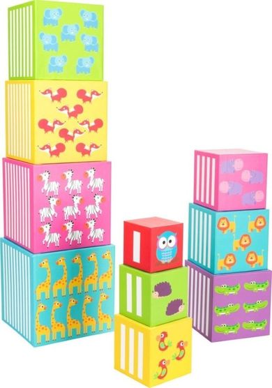 Small Foot, Edukacyjna wieża, piramida z pudełek
