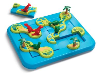 Smart Games, Dinozaury, Tajemnicza wyspa, gra logiczna