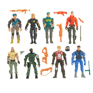 Smiki, Battle Pack, zestaw 8 figurek z akcesoriami