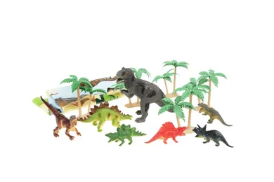 Smiki, Dinozaury, zestaw figurek, 12 elementów