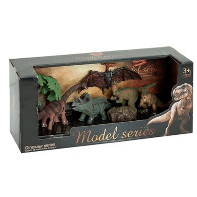 Smiki, Dinozaury, zestaw figurek, 7 elementów