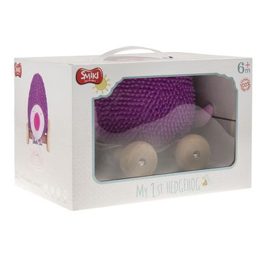 Smiki, Jeż, pluszowa zabawka do ciągnięcia, 27 cm