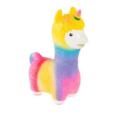 Smiki, Lama-Jednorożec, gumowa zabawka, 19 cm