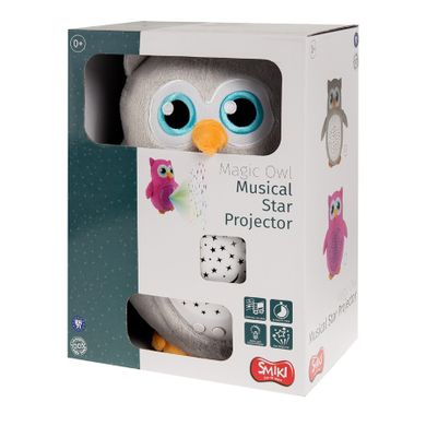 Smiki, Magic Owl, Sowa, projektor, szary