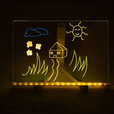 Smiki, neonowa tablica LED do rysowania