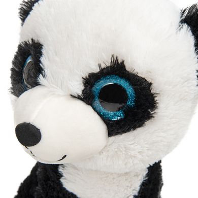 Smiki, Panda, maskotka z brokatowymi oczkami, 33 cm