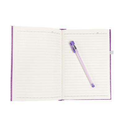 Smiki, Squishy, Panda, notes w brokatowej okładce z gniotkiem i długopisem