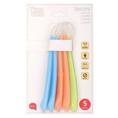 Smiki, Very Bunny, łyżeczki silikonowe, 5 szt.