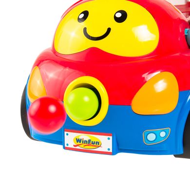 Smily Play, Walker Ride-On Popping Car, chodzik
