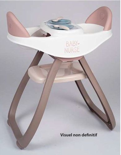Smoby, Baby Nurse, krzesełko do karmienia dla bliźniaków