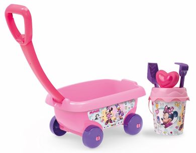 Smoby, Cotoons, Myszka Minnie, wózek z akcesoriami do piasku