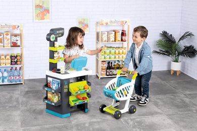 Smoby, market z wózkiem