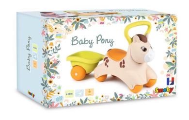 Smoby, Pierwszy jeździk, kucyk z przyczepką
