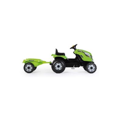 Smoby, Traktor XL, jeździk, zielony