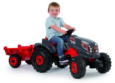 Smoby, traktor XXL z przyczepą