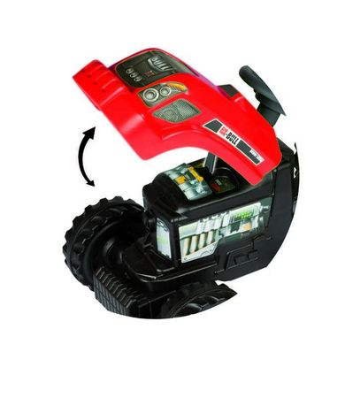 Smoby, Traktor z przyczepką, czerwony