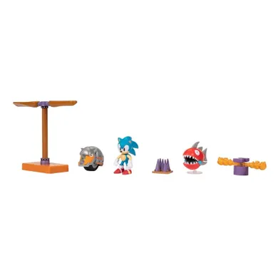 Sonic, Diorama Flying Battery Zone, figurka, zestaw z akcesoriami