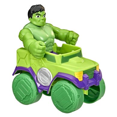Spidey i super-kumple, figurka Hulk i pojazd