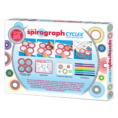 Spirograph, zestaw artystyczny, Cyclex