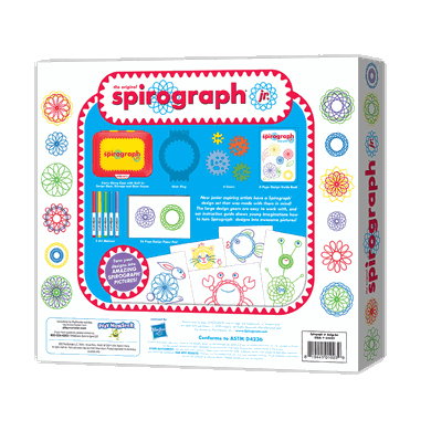 Spirograph, zestaw artystyczny, Junior