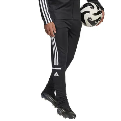 Spodnie dresowe dziecięce, czarne, Adidas Squadra