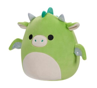 Squishmallows, Desmund Green Dragon, smok, maskotka, 19 cm