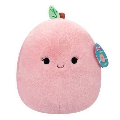 Squishmallows, Fuzzamallows, Phyllis, Peach, brzoskwinka, maskotka, 30 cm