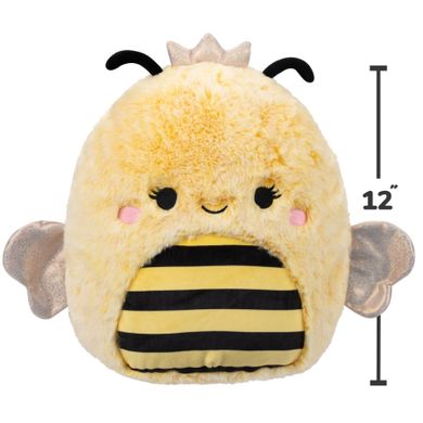 Squishmallows, Fuzzamallows, Sunny, Yellow and Black Bee, pszczółka, maskotka, 30 cm