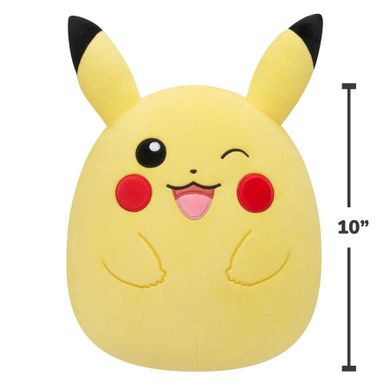 Squishmallows, Pokemon, Pikachu, maskotka, 25 cm