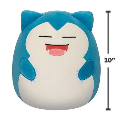 Squishmallows, Pokemon, Snorlax, maskotka, 25 cm
