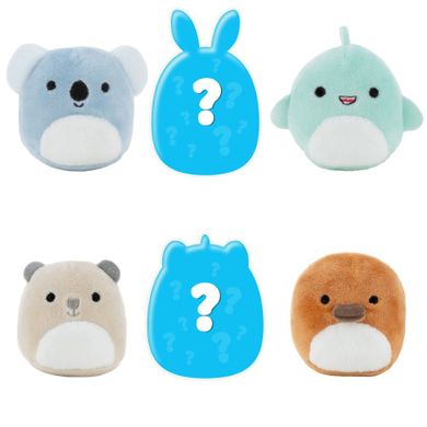 Squishville by Squishmallows, Down Under Squad, mini maskotki, 6 szt.